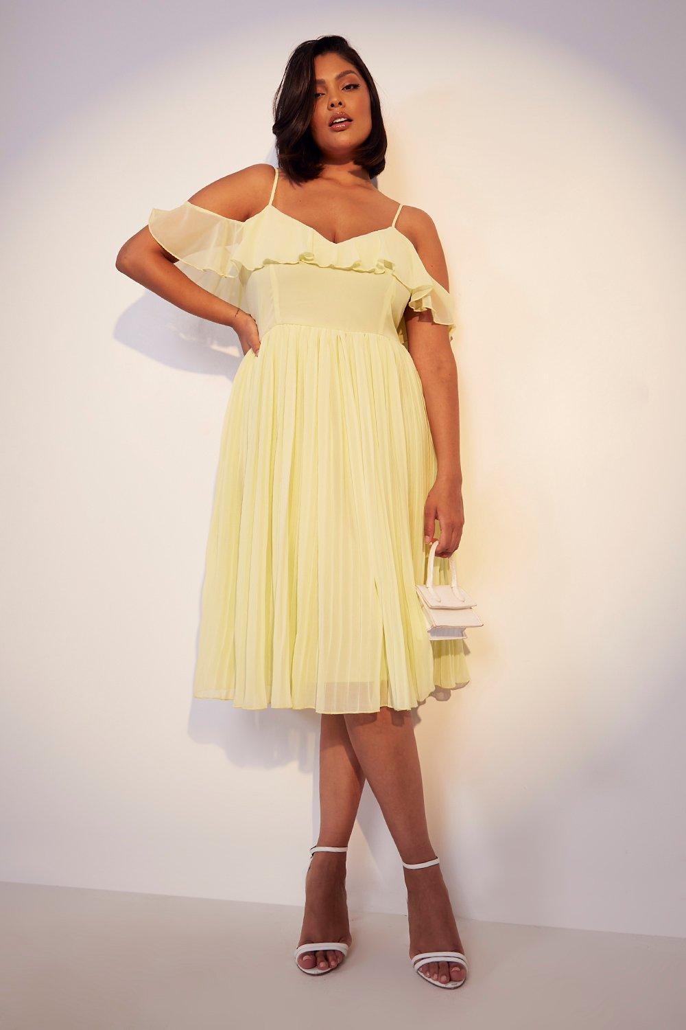 Lemon bridesmaid dresses | boohoo UK